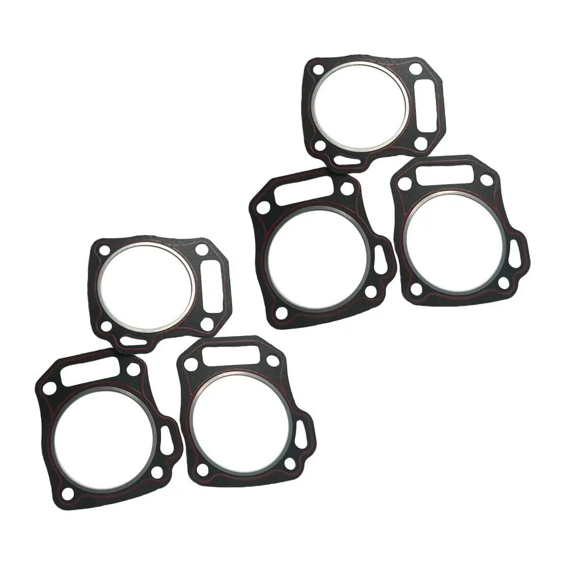 6pcs/Set Cylinder Head Gasket High Compression Performance Fit for Predator 212cc 70mm