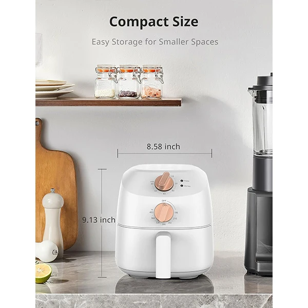 2.1QT Compact Digital Air Fryer 6
