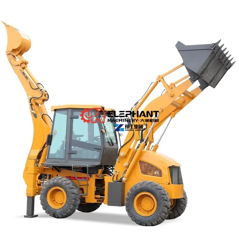 Ce Certified Battery Powered Small Front End Loader Capacity 600Kg 800Kg 1000Kg New Mini 1 Ton Electric Wheel Loader