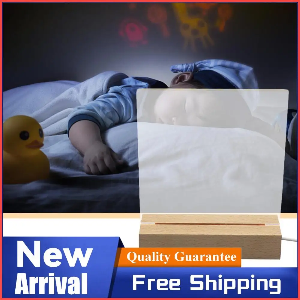 

LED Wood Display Base Rectangle Crystal Wooden Lighted Stand for Resin Art Acrylic Light Plate Stand Decoration