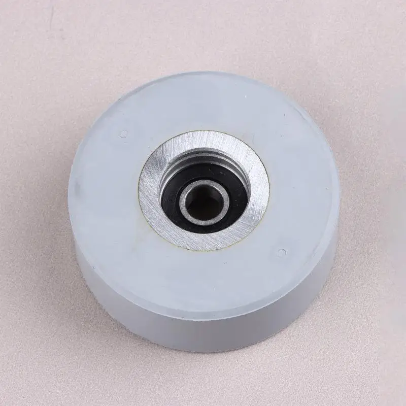 1/3Pcs Rubber Press Wheel With Bearing 60x8x23mm For Edge Banding Machine Feeding Conveyor Industrial Woodworking Tool Parts