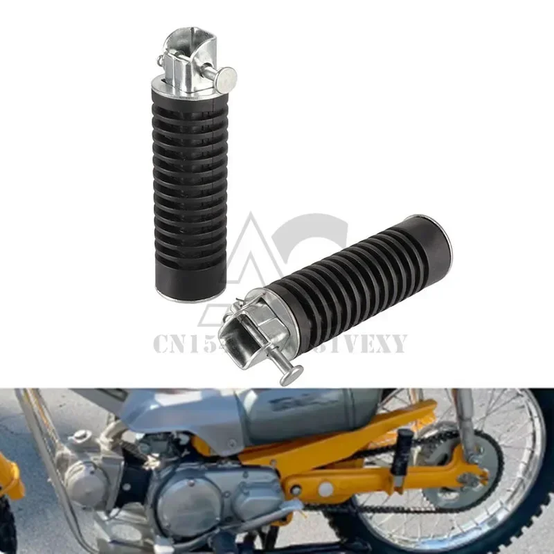 Footrest Foot Peg For Honda C70 CT90 XL 250 CJ 360 GL 1000 CB 100 125 175 200 350 360 400 450 500 550 750 CL 77 90 100 350 450