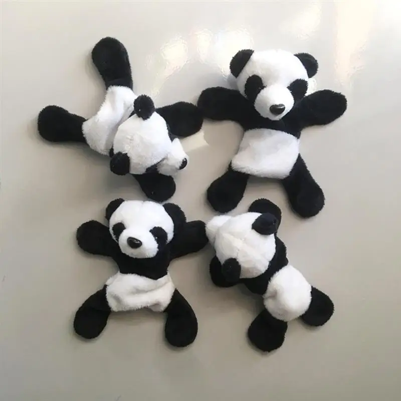 

6 Pcs Panda Party Favors Fridge Magnets Animal Photo Home Decoration Refrigerator Magnetic Sticker Cute Travel