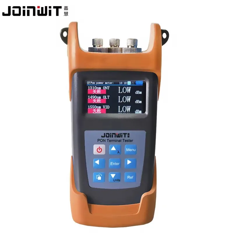 

Joinwit JW3229 Hand-held Fiber PON Optical Power Meter PON Termination FTTH Fiber Tester Optical Power Meter