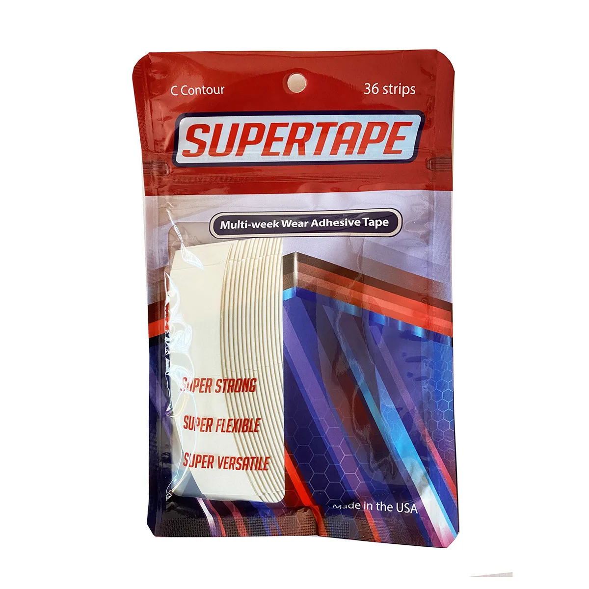 SUPERTAPE 36 pieces per lot Wholesale super quality Waterproof hair tape / wig's tape