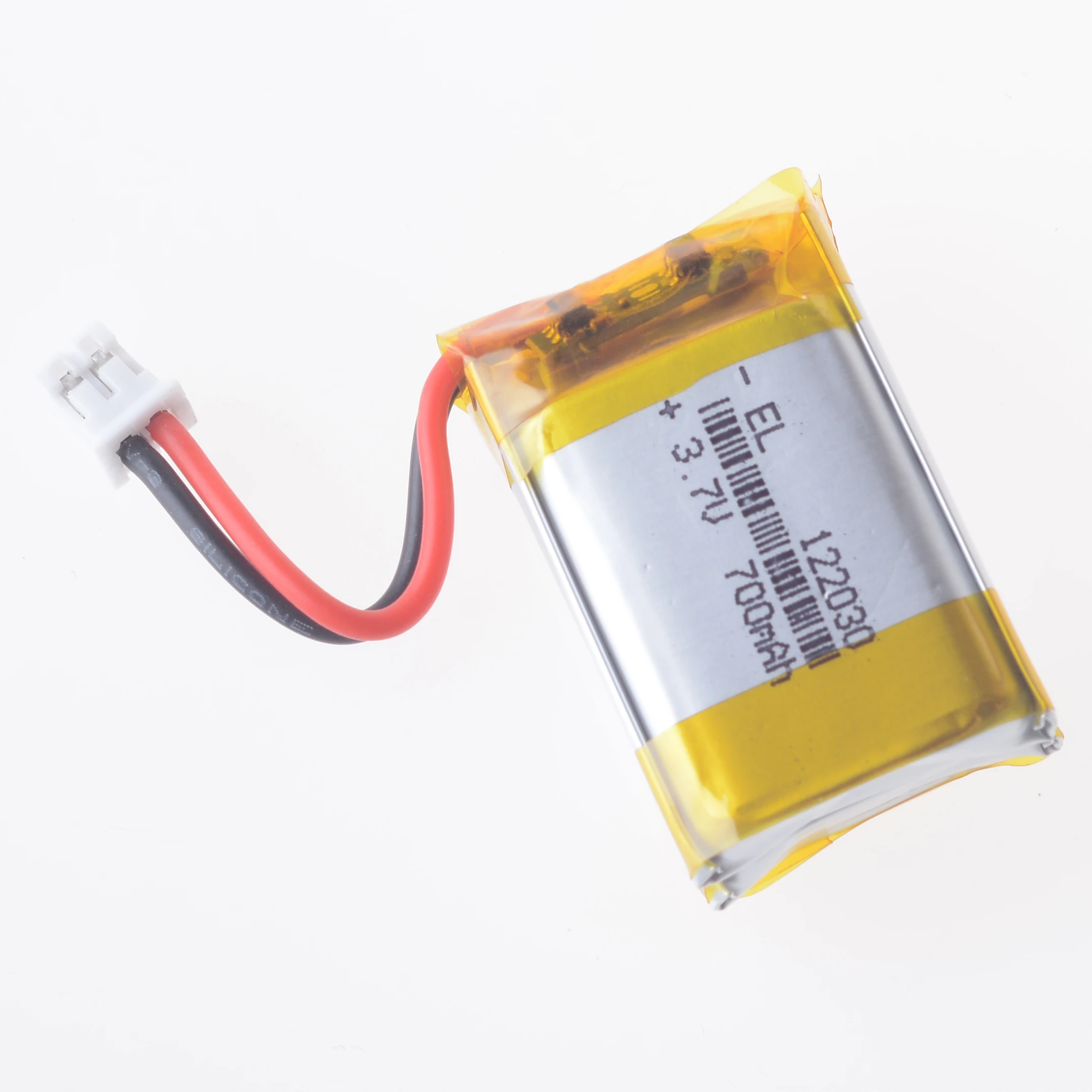 أسلاك السيليكون 3.7 فولت 700 مللي أمبير 122030   بطارية ليثيوم أيون بوليمر / ليثيوم أيون للفأرة القتالية الدموية R8 R3 r70