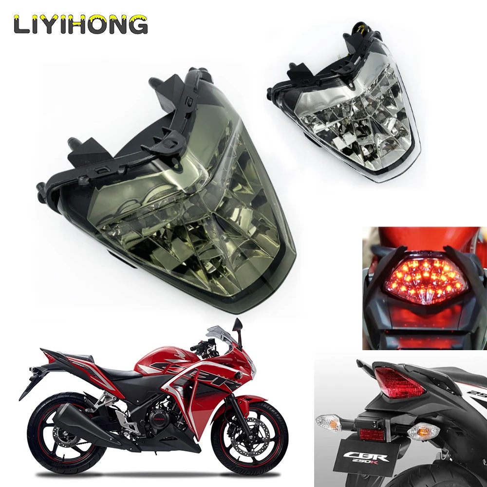 Led Integrated Taillight Tail Brake Turn Signals Light For HONDA CBR 125 150 250 300 R CBR125R CBR150R CBR250R CBR300R CB300F