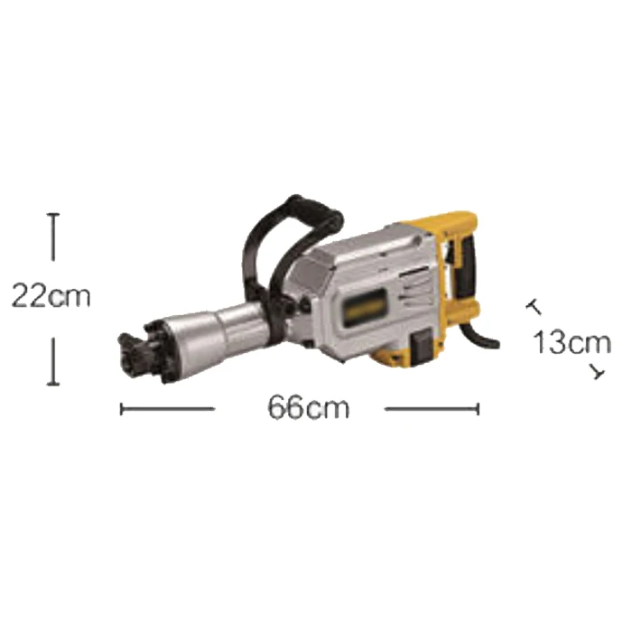 JH-85 model Industrial machinery 1700w concrete demolition hammer impact capacity 60J power tool set jack hammer demolition