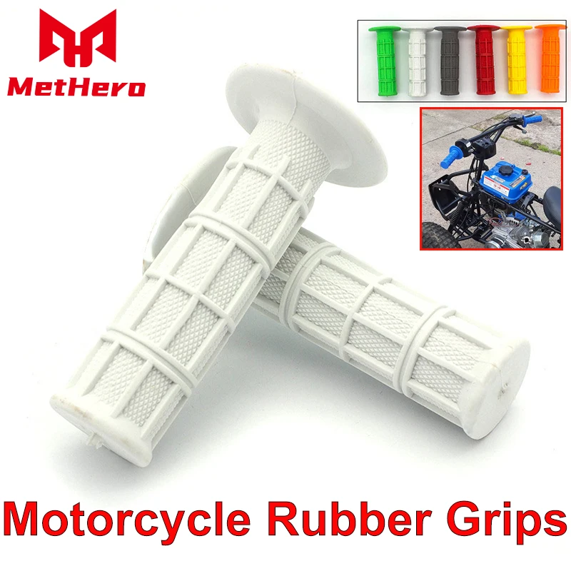 

Fit 7/8" 22cm Standard Handlebars Motorcycles Universal Grips handle Grip Rubber Fit For Yamaha Honda Suzuki Kawasaki BMW