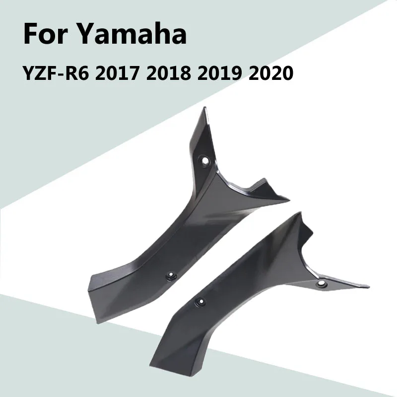 For Yamaha YZF-R6 2017 2018 19-20 Head Left and Right Tube Trim Cover ABS Injection Fairing Motorcycle Modification Accessories
