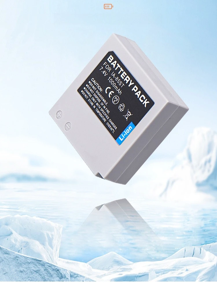 IA-BP85ST Battery 1000mAH High Capacity for Samsung ST Series ST66 ST72 ST100F Digital Camera Replacement