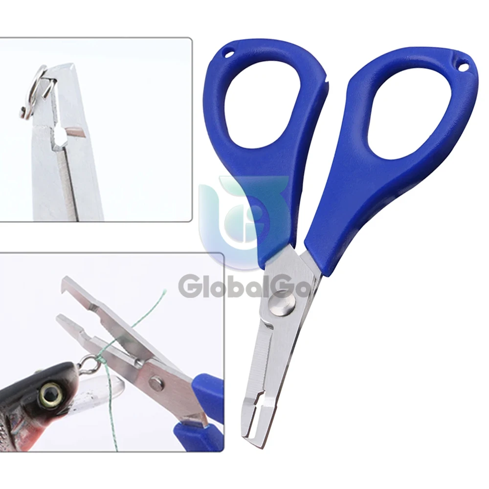 Stainless Steel Multifunctional Fishing Plier PE Line Cutter with Jagged Hook Remover Carp Fishing Tools Accessories