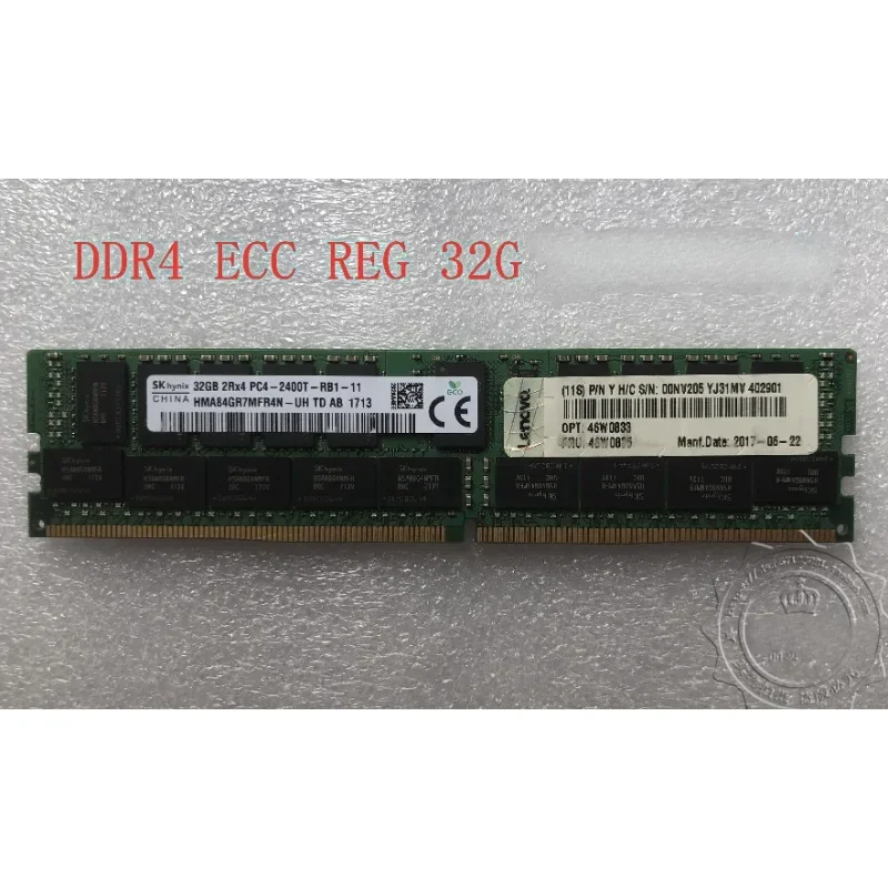 HY 32GB 2RX4 PC4-2400T Server memory 32G DDR4 ECC REG