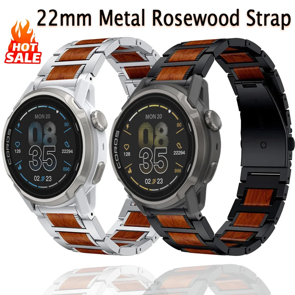 22Mm Metal Rosewood…