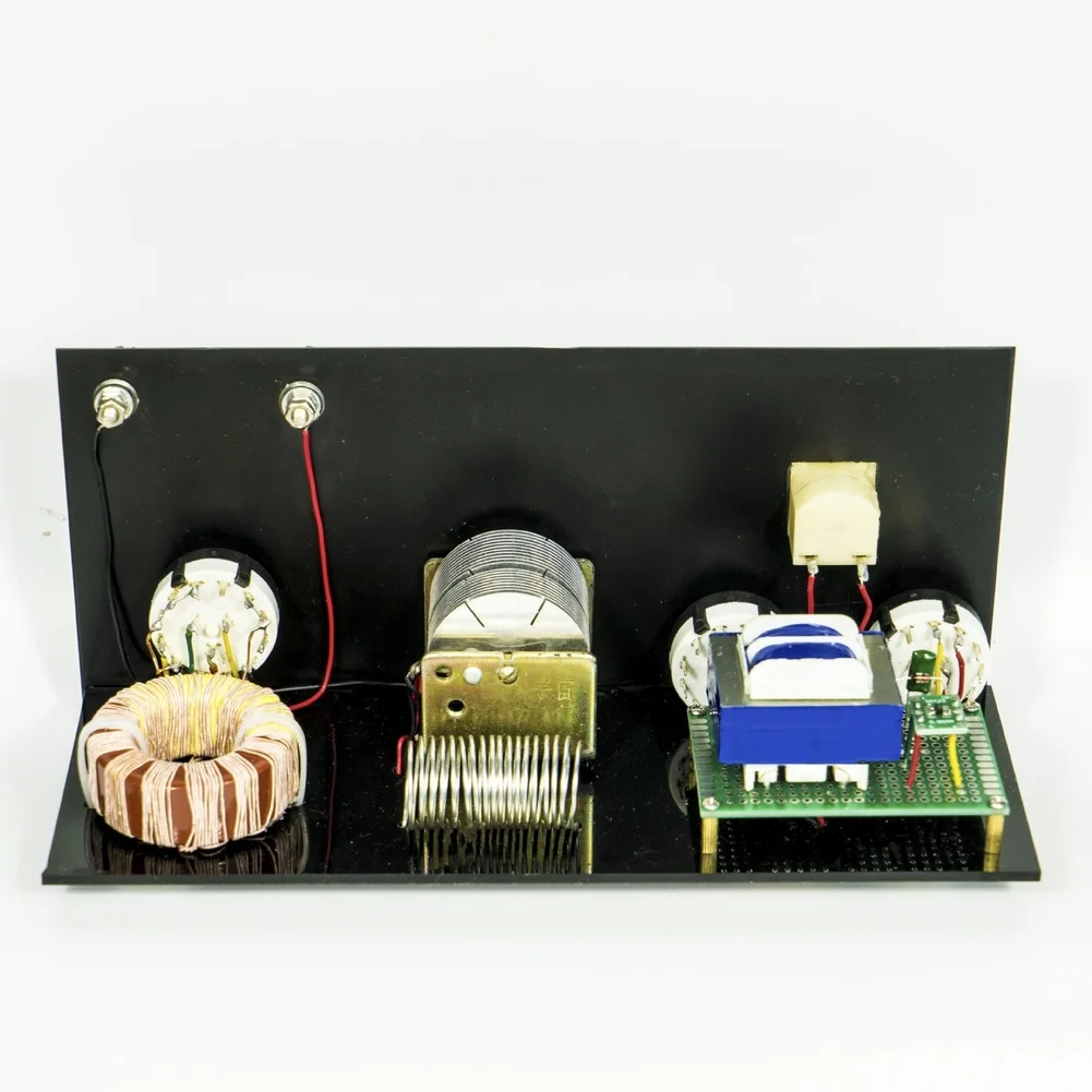 For crystal Radio Receiver for AM For fm SW kHz MHz Bands - No Battery Required Direct Coupled Design with Low Impedance Support