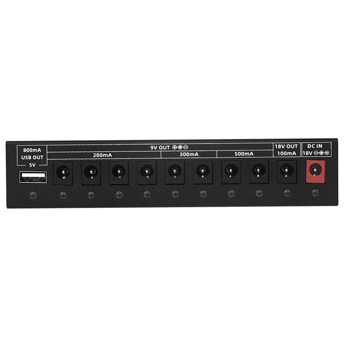AA85 PW-2 Guitar Effect Pedals Board Power Supply 10 Way Outputs for 9V/18V Voltage Protection Guitar Accessories (US)