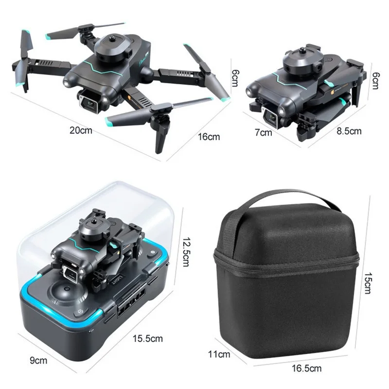 Mini พับ S96 Drone กล้องความละเอียดสูง Quadrotor รีโมทคอนโทรลหลีกเลี่ยงอุปสรรคของเล่นสําหรับการถ่ายภาพ