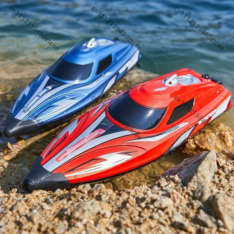 HJ823 2.4G High Speed RC Racing Speedboat 30cm 210g Kids Outdoor Water Hobby Model Toy