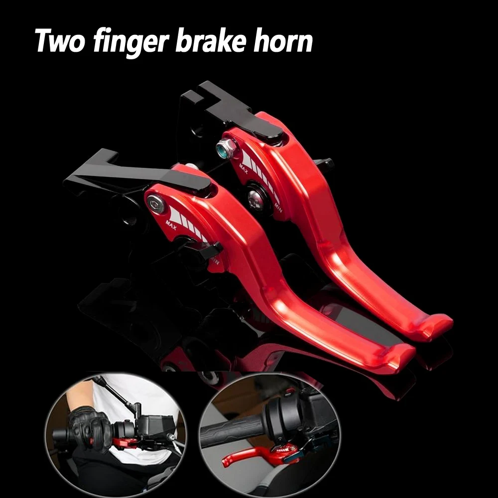 

For VOGE DS800X Rally DS900X Effortless Two Finger Brake Horn Two Finger Release Handle Aluminum Alloy Brake Handle Pull Rod