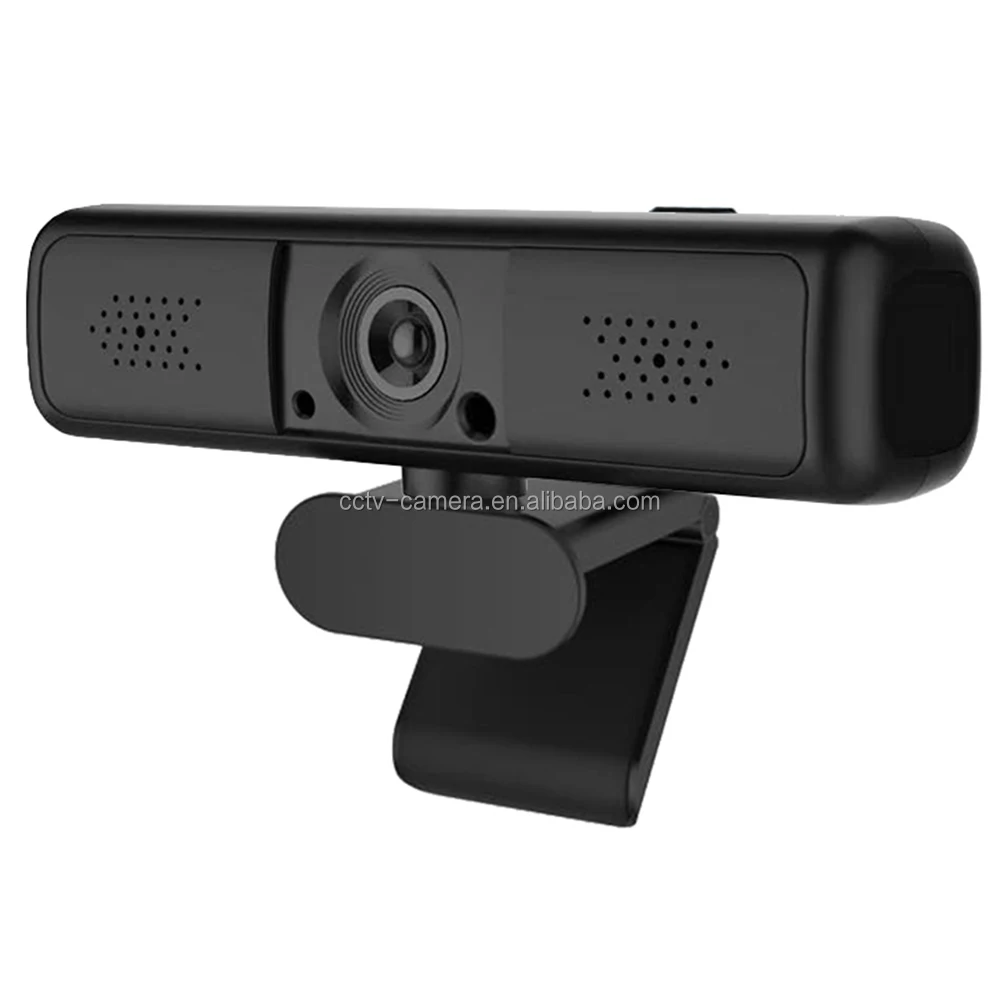 

Dual Mic Microphone Compatible Windows Android Linux System 5X Zoom Video Conference 8MP 4K Webcam Web Cam Camera