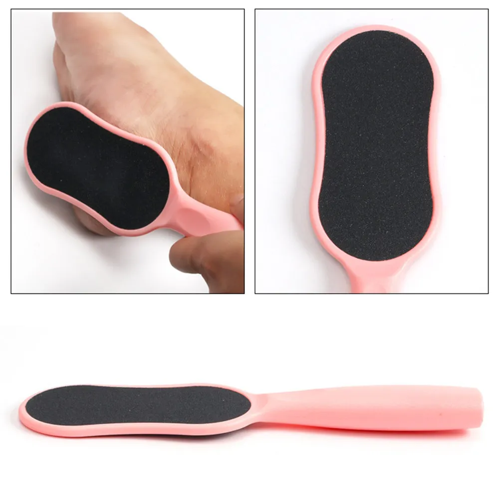 2Pcs Double Side Foot File Pedicure Callus Remover Exfoliating Corns Cracked Skin Dead Skin Rasp for Feet Hands