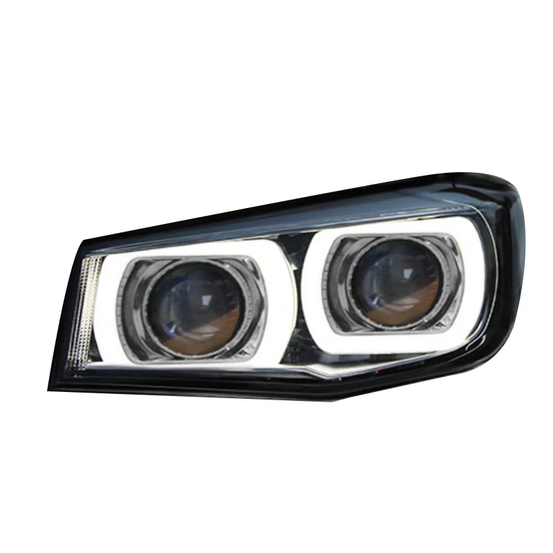 

LED Headlight Assembly for Changan CS75 14-17 modified Xenon Front lamp with Lens Turn Signal DRL Low high beam