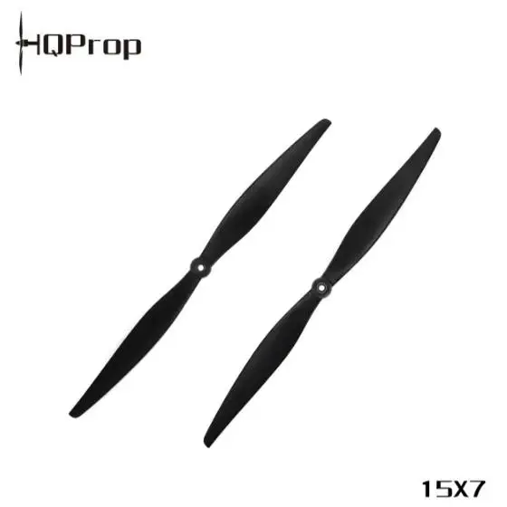 1Pair 1CW 1CCW HQProp 15X7 15 Inch 2-Blade GRN Propeller 6mm Shaft 37.4g Large Multirotor Long Range FPV Drone Props