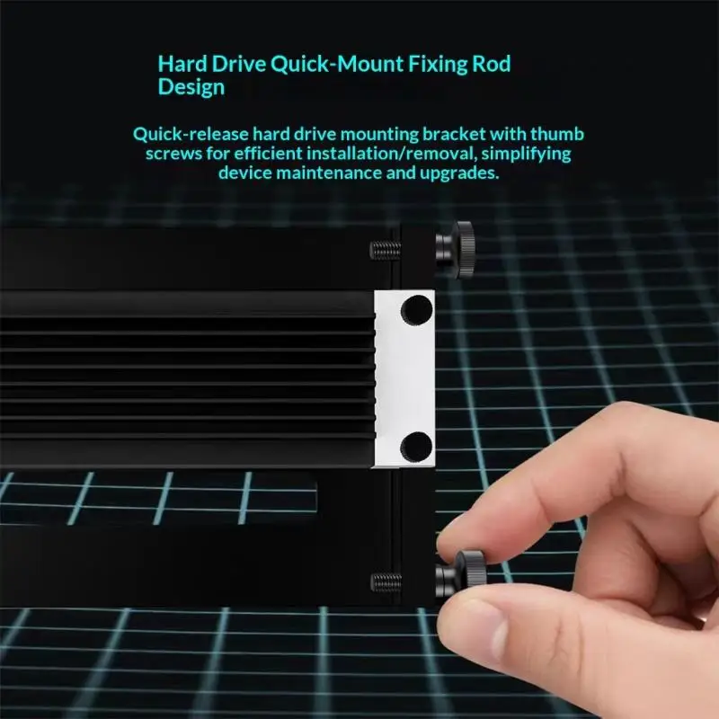 652F PCIe 5.0 to E1S Adapters Card with Actives Cooling Fan for Enterprise Storage Solution