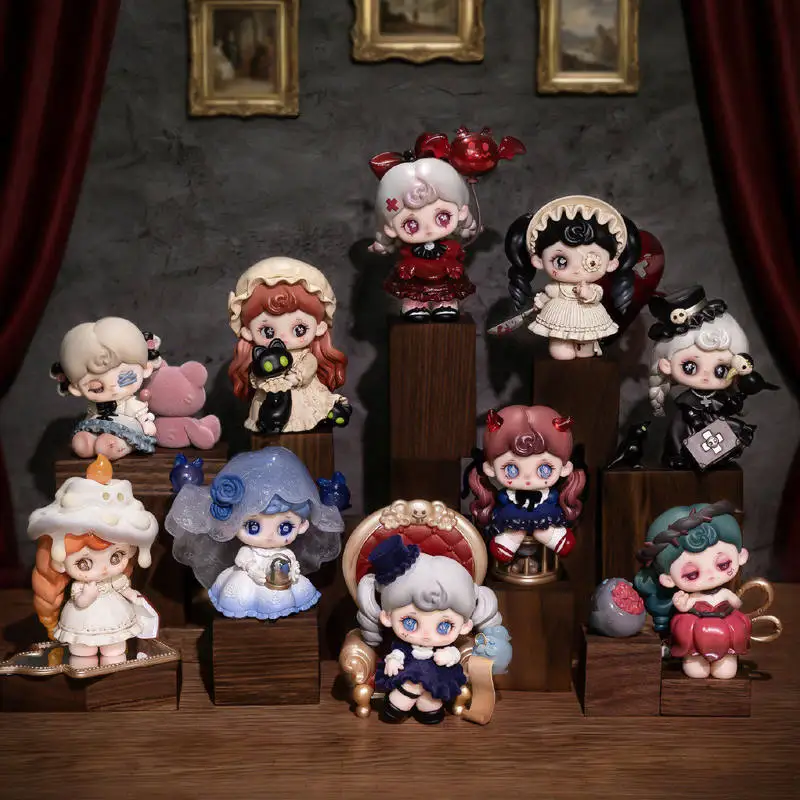 

Tarti Ghost In Hotel Series Blind Box Caixa Caja Dolls Desktop Ornament Anime Figure Trendy Toys Mystery Box Gift