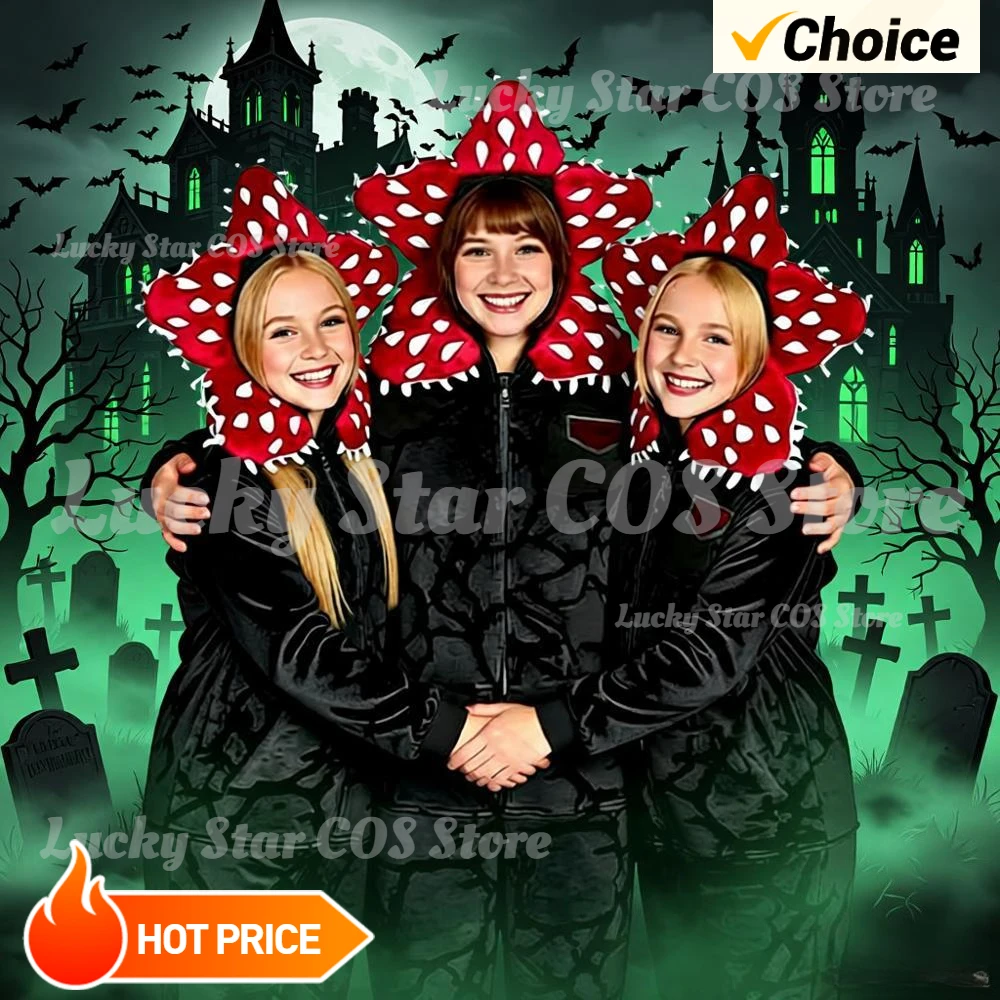 

Christmas Pajamas With Demogorgon Plant Design - Adult Onesie With Cozy Flannel Fabric, Perfect For Holiday Parties kids adult