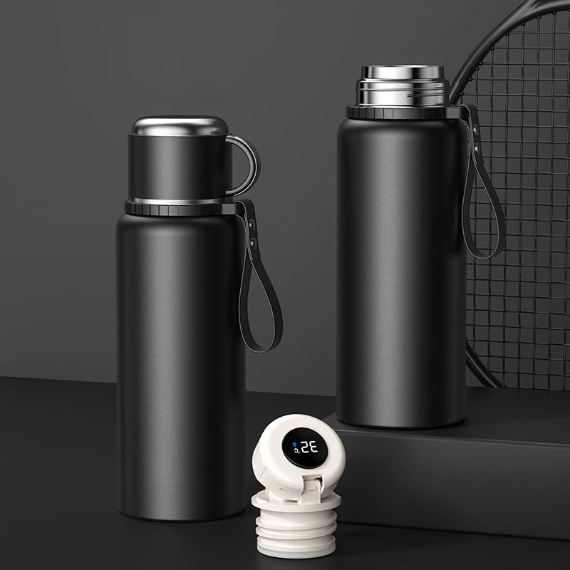 

316 Stainless Steel Double-layer Vacuum Thermos Water Bottle Portable Coffee Tea Flask - Keeps Hot And Cold Vacuum Kettle