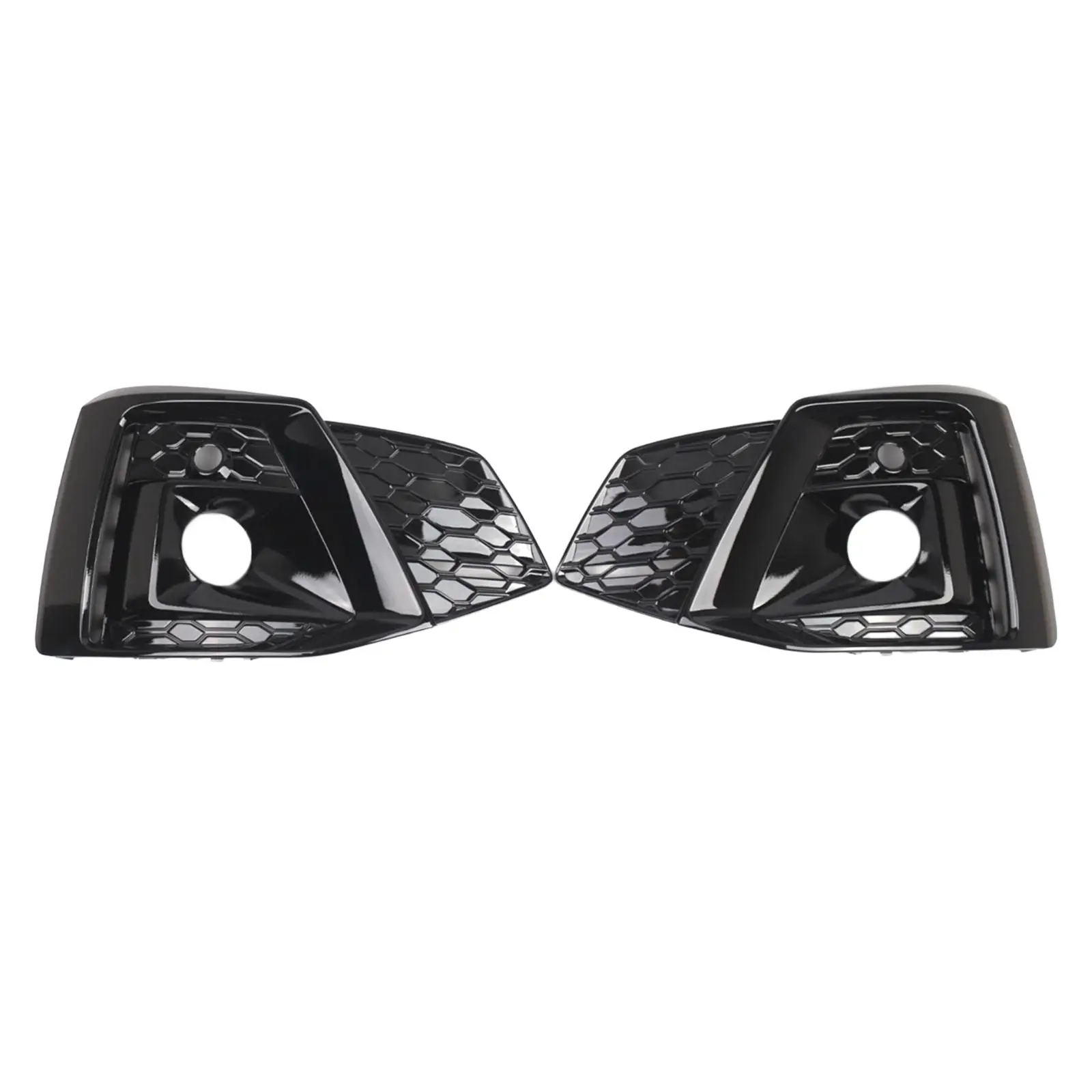 

2x Front Bumper Fog Light Cover Maintenance Easy to Install Repair Vehicles Spare Left Right Side for Audi A5 2020-2022