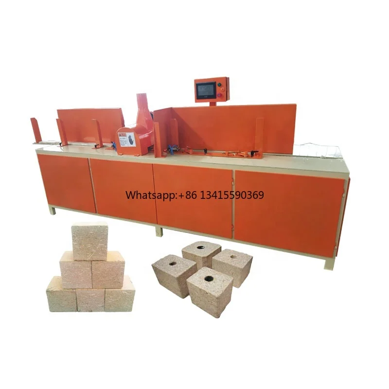 Wood Shaving and Sawdust Hot Press Machine Wood Pallet Block Production Line