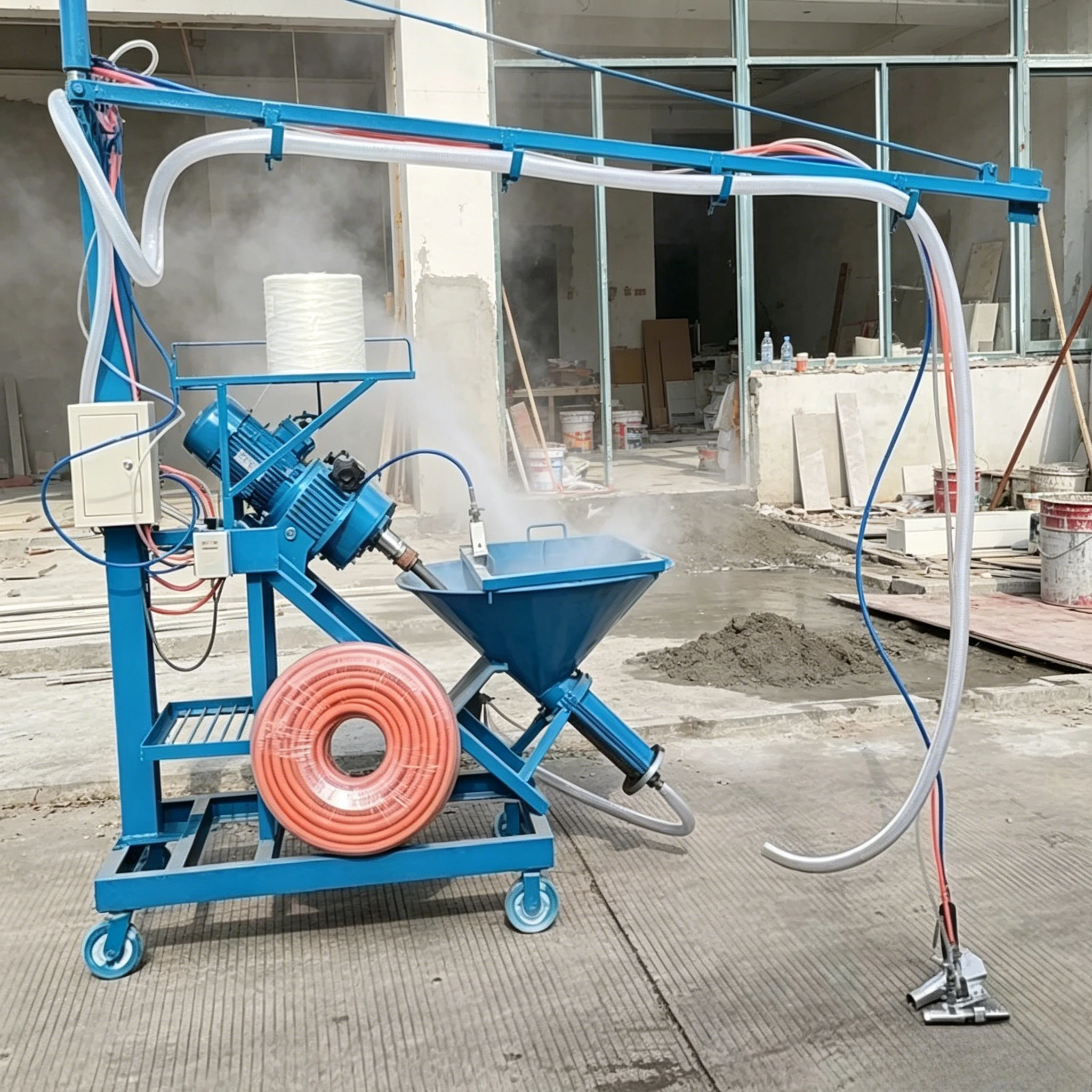 

Customized Grc Spray Machine Factory Price Grc Fiberglass Spraying Machine Construction Mortar Spraying Sprayer with Mixer