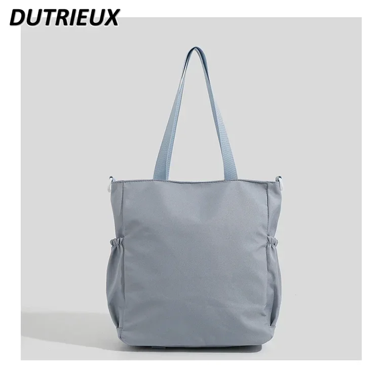 2024 New Canvas Bag Female Fashion Sweet Cute Large Capacity Casual Schoolbag for Student Spring Summer Women's Handbags