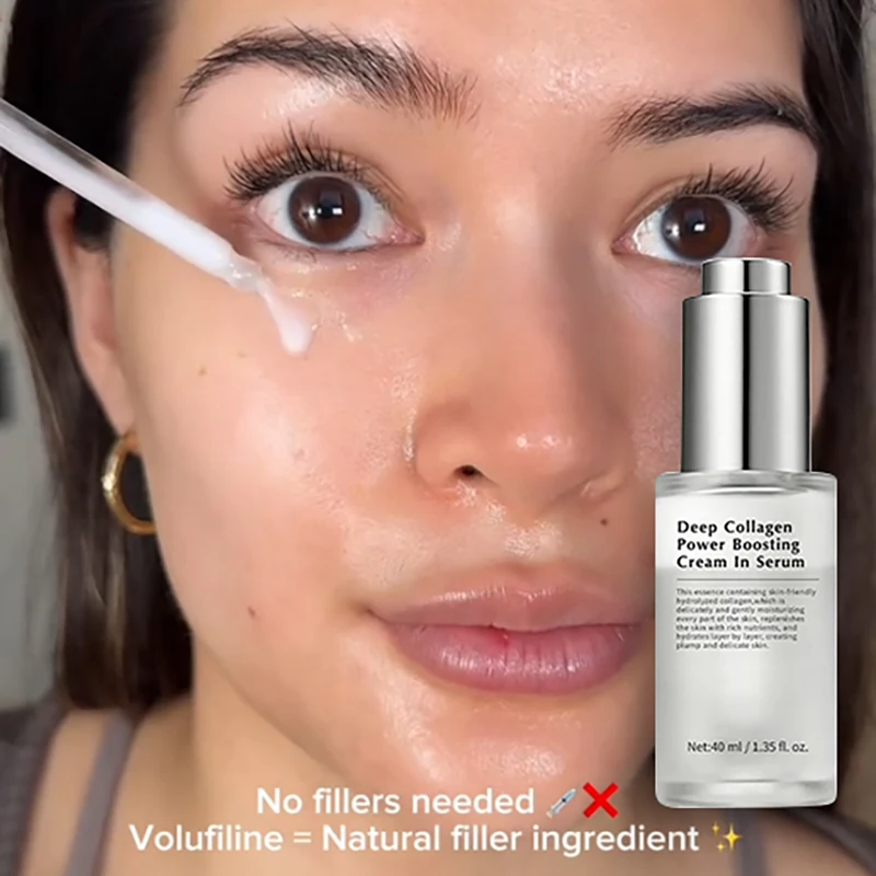 

Крем-сыворотка Deep Collagen Power Boosting с ниацинамидом для увлажнения и повышения эластичности кожи, восстановления защитного барьера.