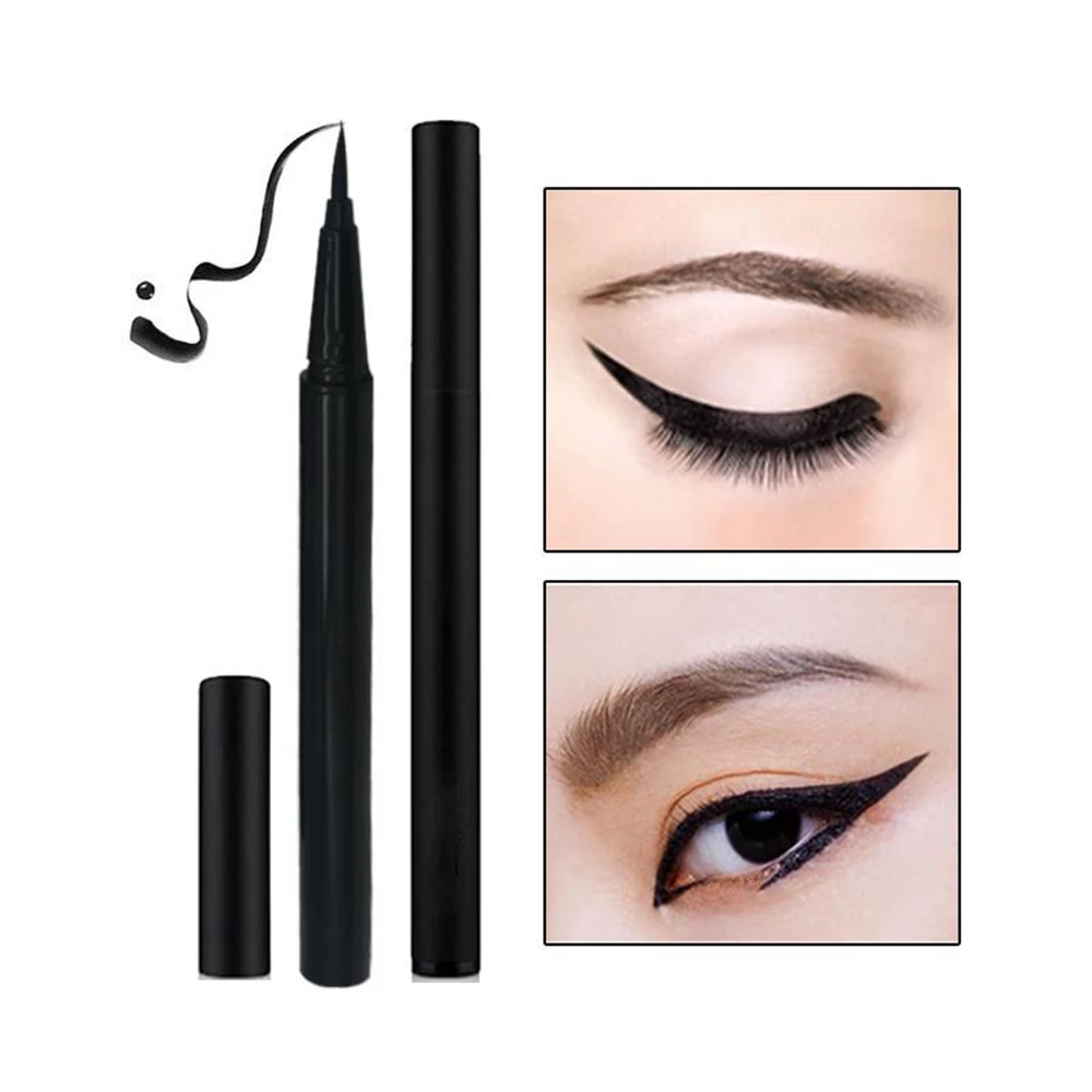 

1g Private Label Liquid Eyeliner Pen Custom Bulk Waterproof Durable Black Pigment Long-lasting Non-smudge Eyes Makeup Beauty