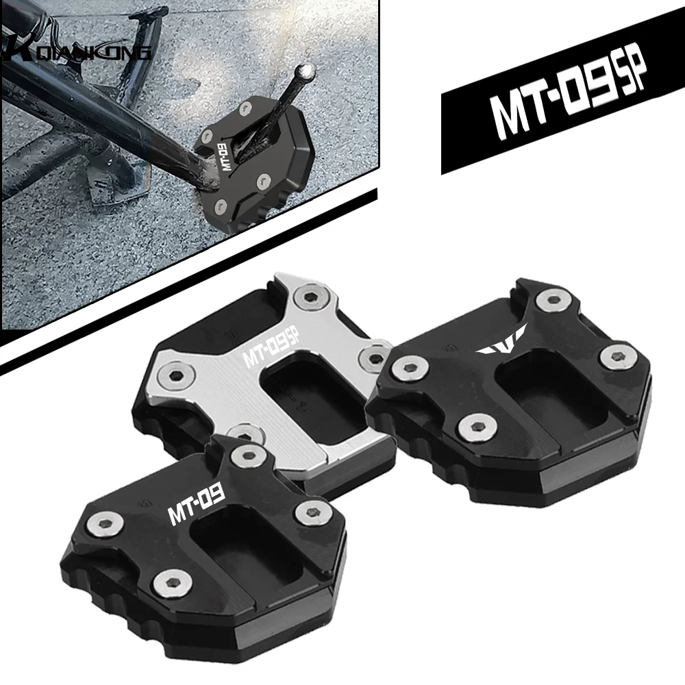 

For Yamaha MT09 TRACER 9 GT XSR900 2021 2022 2023 2024 2025 Motorcycles Kickstand Extension Side Stand Plate Enlarger Accessorie