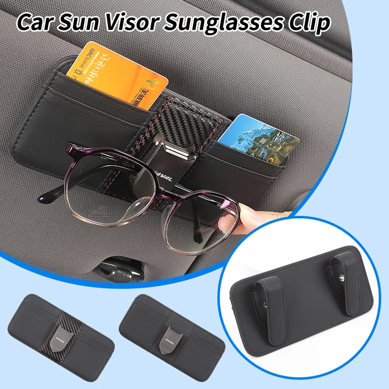 

1Pc Car Sun Visor Sunglasses Clip Sun Visor Glasses Clip For Great Wall Haval F7 H6 H2 H3 H5 H7 H8 H9 M4 F7X F7H