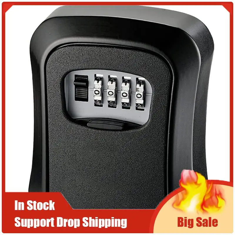 Лучшие предложения Ящик для ключей Органайзер для шкафа для ключей Настенный водонепроницаемый замок для хранения ключей с монтажным комплектом