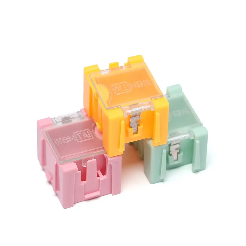 5/10/20pcs 8 colors Small Objects oraganizer patch box SMT Kit SMT Component container SMD Storage boxes Electronic parts case