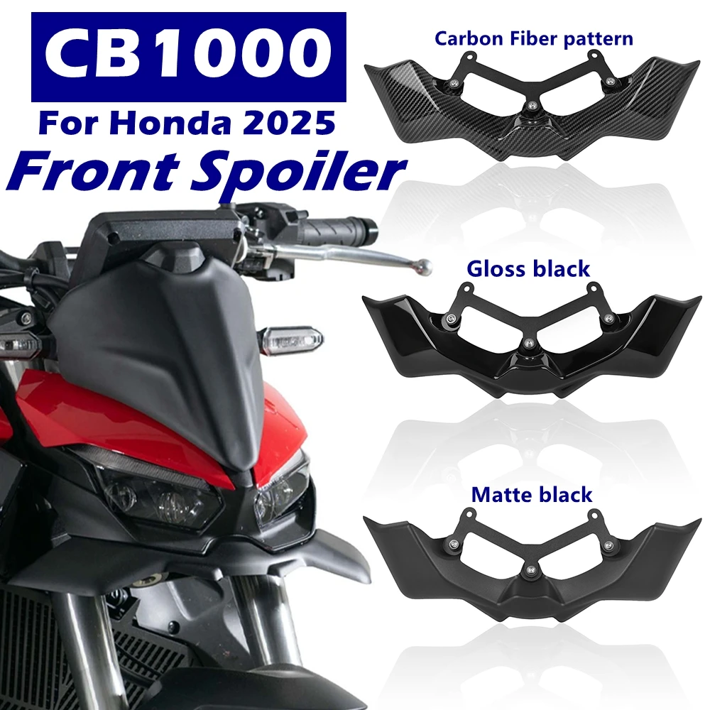 

Передний спойлер для Honda CB 1000 CB1000 Hornet SP 2025, переднее нижнее крыло мотоцикла, аэродинамический обтекатель, крылышки
