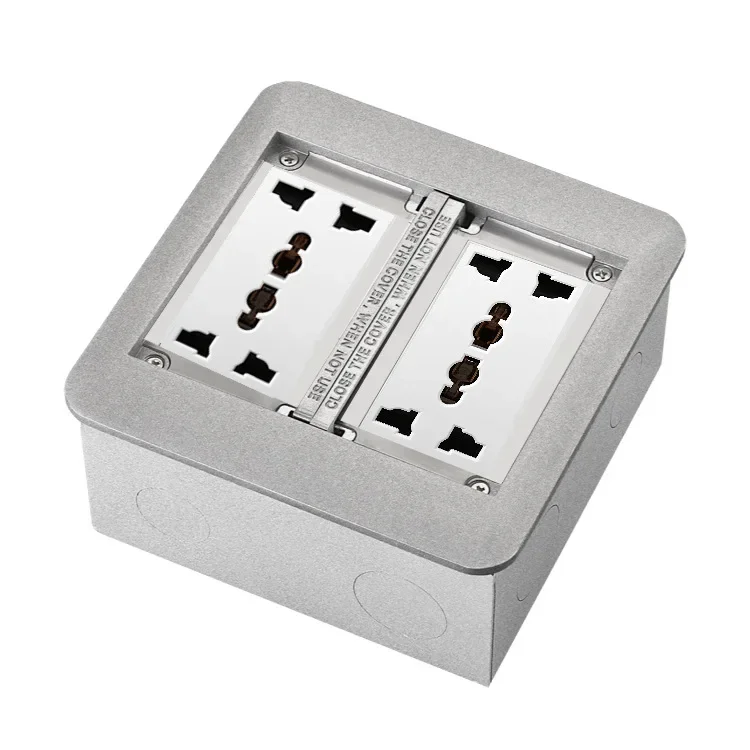 

Multifunctional embedded socket 13A three-hole India Bangladesh Thailand Vietnam ground socket