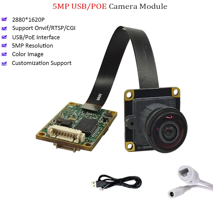 module-de-camera-usb-poe-5mp-mise-au-point-fixe-50-120-degres-image-couleur-2560-×-1920-module-onvif-rtsp-cable-fpc