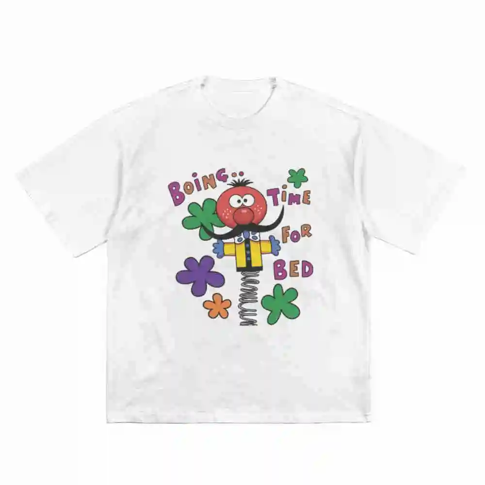 1990 Danot Magic Roundabout Zebedee Short Sleeve Tee 100% Cotton T-Shirt