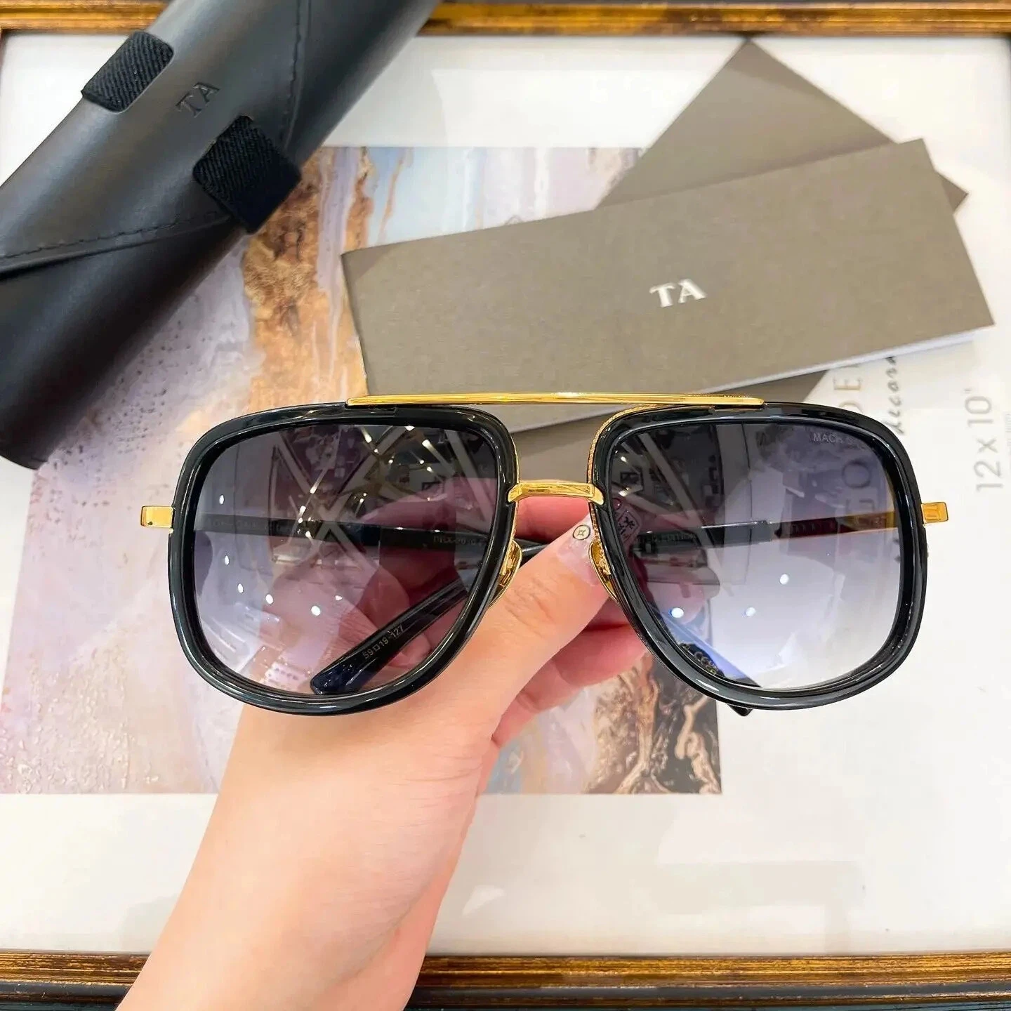 

Original Factory For DIYTA DT DRX-2030 MACH ONE With Brand Box UV400 Polarized Business LIMITED EDITION Men Women Sunglasses