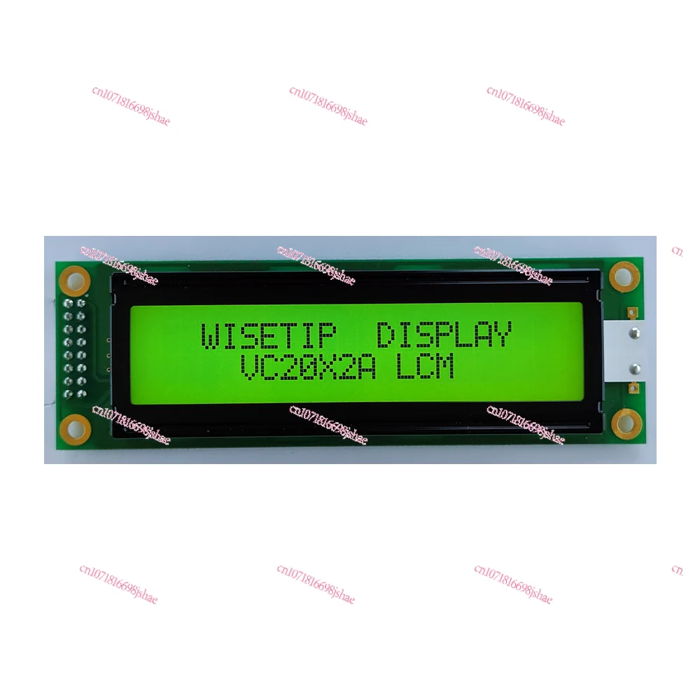 Wisetip Prime Quality Vc20X2A Character LCD Module Board Display Solution with Controller St7066