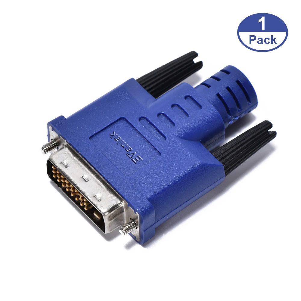 RGB Multifunctional DVI Headless Display Simulator High Resolution 1920x1080 to 2560x1600@60Hz for Computer Graphics