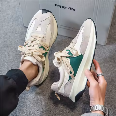 Men Sports Running Shoes Outdoor Walking Soft Casual Sneakers Fashion Designer Sneaker Waterproof Men's Tennis Masculina