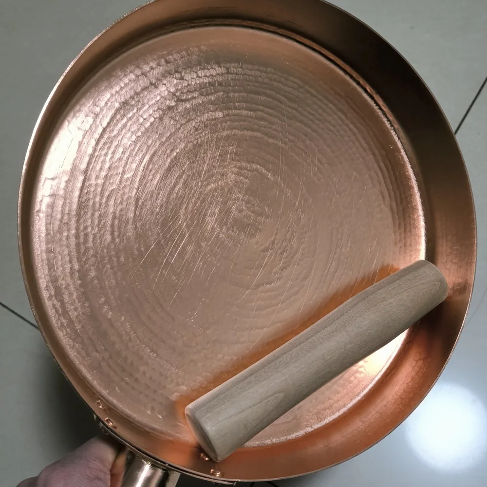 Copper Frying Pan pancake pot for gas furnace